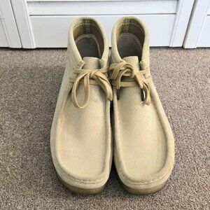 Clarks Originals Charles F. Stead Wallabee Boot Maple Suede Men's Size 11 M
